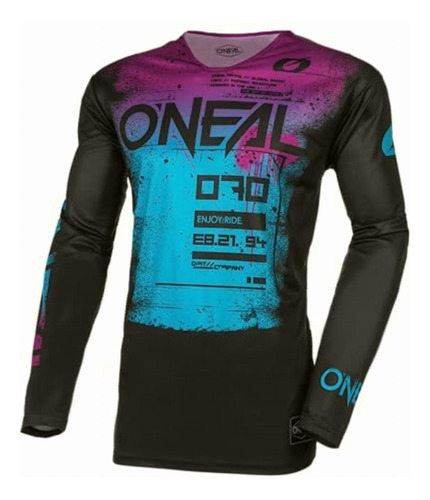 O'neal Mayhem V.24 Jersey Scarz Para Hombre, Negro/azul, L