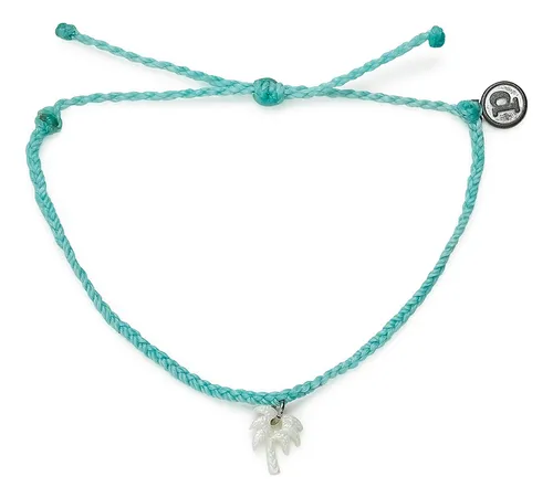 Pura Vida Pulsera De Perlas Mop Grabada Plateada - Banda Aju