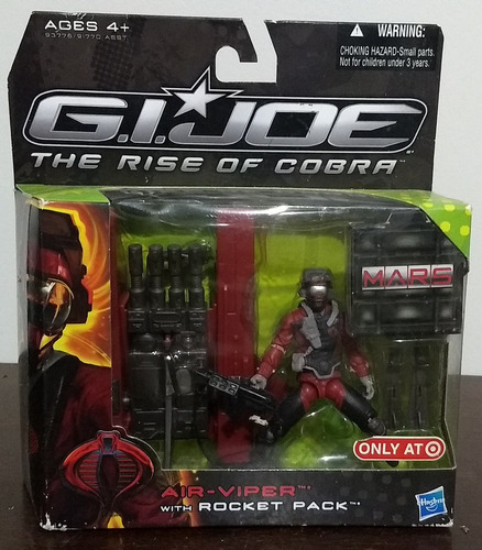 Gi Joe Roc Air Viper Com Rocket Pack(lacrado)