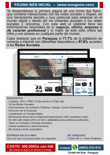 Imagen 4 de 4 de Desarrollo De Pagina Web Y Contenidos Ditales