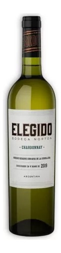 Vino Blanco Norton Elegido Chardonnay 750ml Puro Escabio