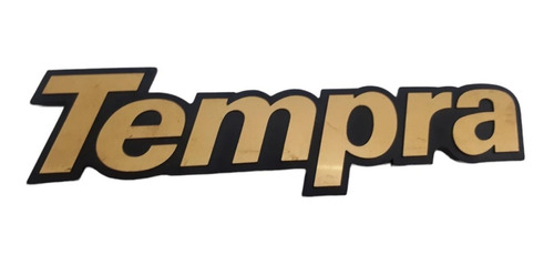 Emblema Tampa Traseira Original Fiat Tempra Dourado