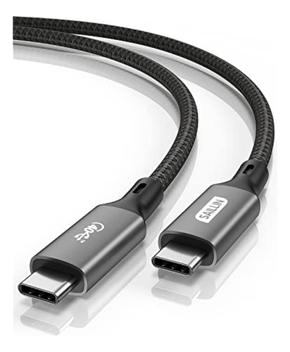[6,6 Pies] Cable Usb4 Compatible Con Thunderbolt 4, Cable Sa