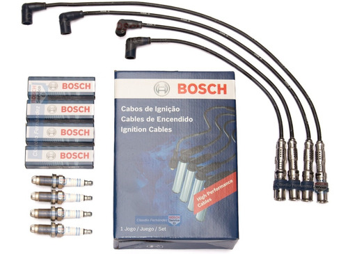 Bosch Cables De Bujía+bujías Vw Gol Trend 1.6 2008 2009 2010