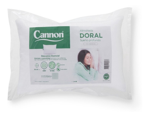 Almohada Cannon Doral, Entrega Sin Cargo*