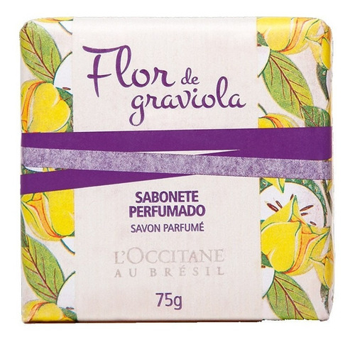 Sabonete Perfumado Flor De Graviola 75g L'occitane Au Bresil