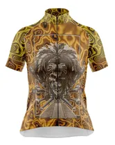 Comprar Jersey Ciclismo Maillot Corta Dama Guerrero Jaguar Calavera