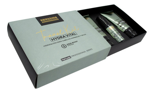 Hairssime Hydra Vital Travel Kit Shampoo Enjuague Serum 6c