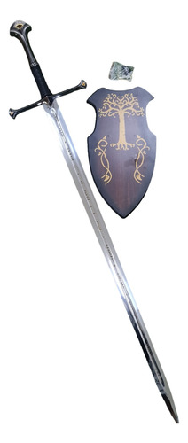 Espada Anduril De Aragorn 134 Cm Base Lotr Hobbit Medieval