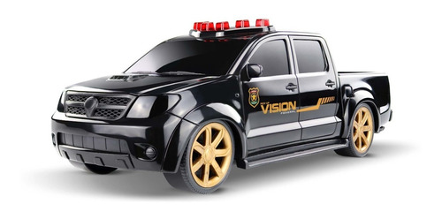 Carrinho Polícia Pick-up Vision Federal Hilux Toyota - Roma
