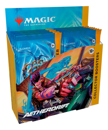 Magic Aetherdrift Collector Booster Display 12 Sobres Inglés