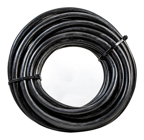 Cable Tipo Taller Bipolar 2 X 4 Mm Pvc Negro X10m