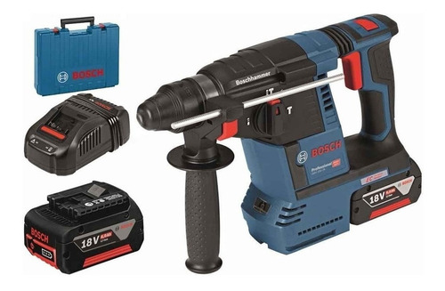 Imagen 2 de 2 de Rotomartillo Bosch Professional GBH 18V-26 inalámbrico azul con 425W de potencia 220V