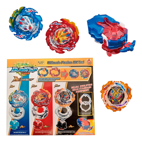 Beyblade B-203 Ultimate Fusion Dx Set