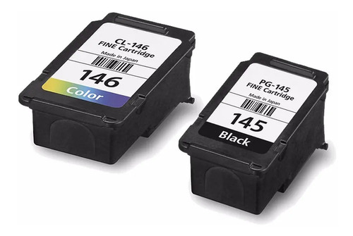 Kit 2 Cartucho Compatível Canon Pg-145 Cl-146 Mg2510 Ts3110 | Frete grátis
