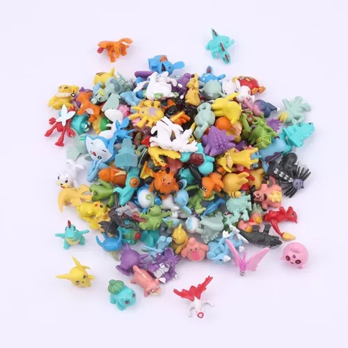 Pokémon Kit 24 Miniaturas Sem Repetições Brinquedo Coleção