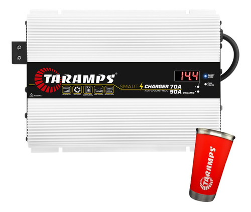 Fonte Automotiva Taramps Linha Smart Charger 70a 90a Amperes