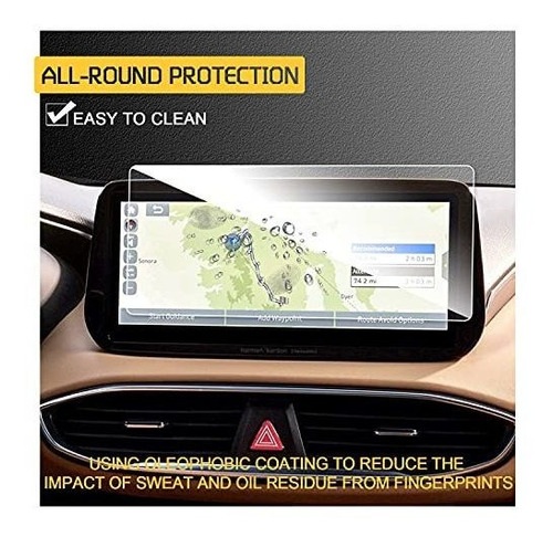 Protector Pantalla Vidrio Templado Para Toyota Hr Corte