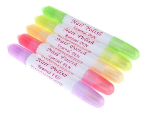 Kit X5 Lapiz Corrector De Esmalte Nail Polish