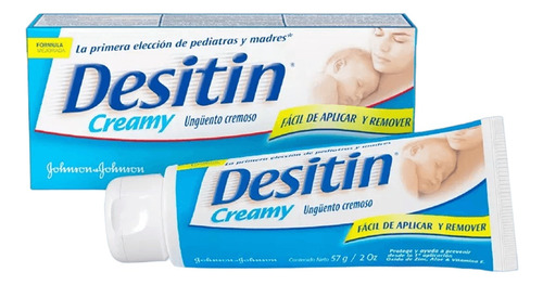 Crema Para La Colita Johnsons Desitin Ungüento Cremoso 57g