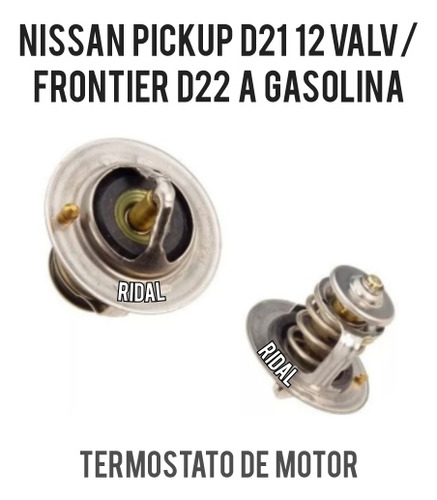 Termostato Agua Motor Nissan  D21 / Frontier D22 Gasolina