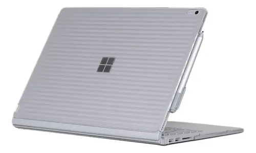 Capa Rígida Para Microsoft Surface Book 1 E 2, Transparente