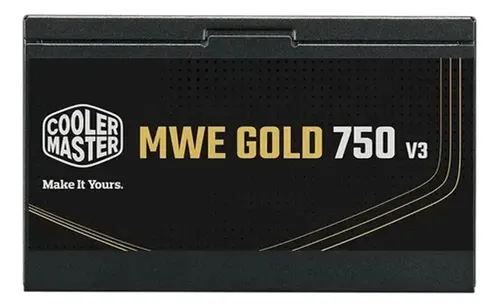 Fonte Cooler Master Atx 3.1 750w Mwe Gold 750 V3 Pfc Ativo 8