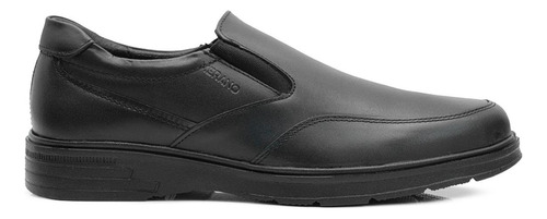 Zapato Comodo Para Caballero Piel Negro Merano 25-29