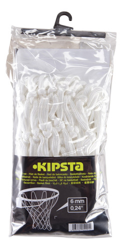 Red De Básquetbol 6 Mm Blanco Para Aro O Canasta Resistentet