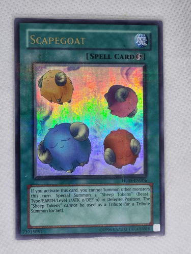 Scapegoat Chivos Expiatorios Hobby League Ultras Yugioh