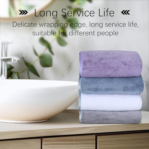 Toalla De Mano Ultra Suave Y Absorbente De Microfibra Para F