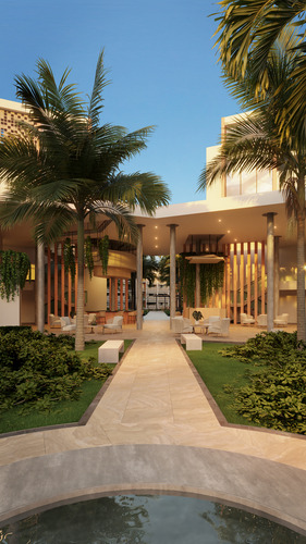 Venta De Apartamentos De 1 Habitación Más Estudio En El Exclusivo Complejo De White Sands En Bávaro, Punta Cana