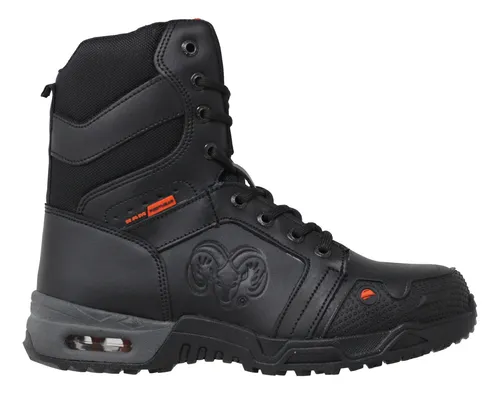 comprar Botas Tácticas Ram Piel Casquillo Altas Trabajo 9705 Policia