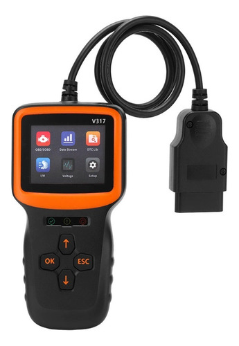S Pantalla Visualización Abs Escáner Dc916v V317 V1. 5 Obd2