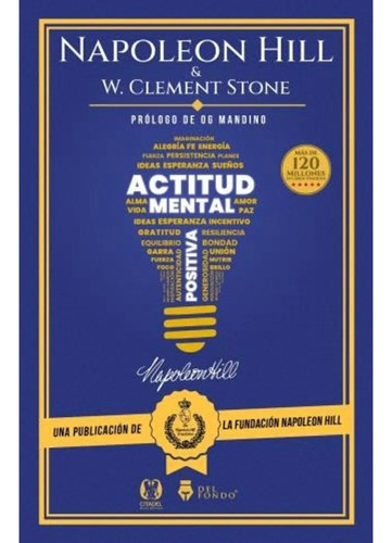 Actitud Mental Positiva - Napoleon Hill - Wc Stone - Libro