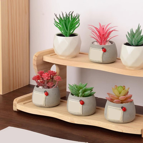 Stand De Planta Flower Stand Decorative 2 Niveles Mini Mesa