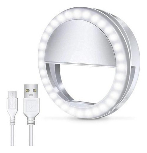 Flash Para Celular Luz Iluminação Ring Light Anel Led Selfie