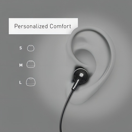 Panasonic Rp-hje125e-w - Auriculares Ergofit Color White