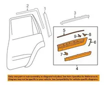Comprar Platina Tra Puerta Toyota Land Cruiser 2016 2017 2018 A20dia