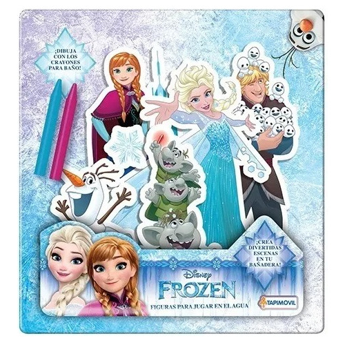 Figuras De Goma Eva Para El Agua Personajes Disney Frozen