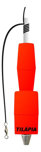 Boia Torpedo Tilapia Pino Vermelho Cor 230 - Jr Pesca