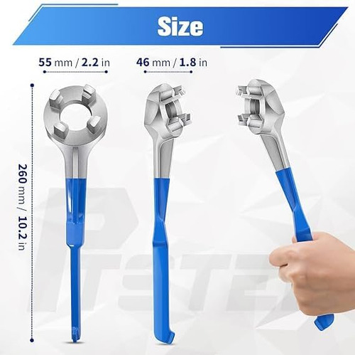 Llave De Barril De Aluminio Abrir 10, 15, 20, 30, 55 Ga...