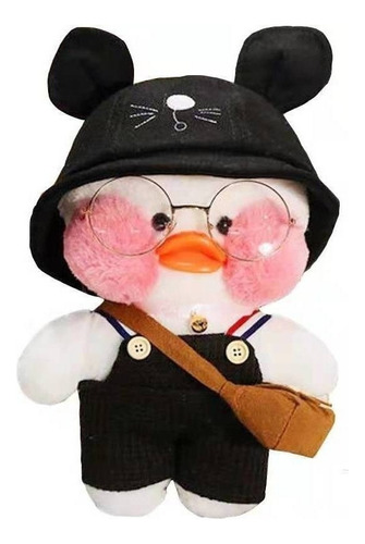 30cm Coreano Netred Vestindo A Boneca Amarela Do Pato Do Áci