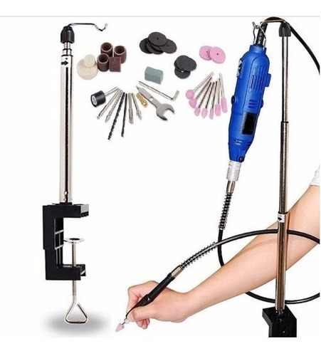 Imagen 3 de 6 de Torno Manicura Pedicura Profesional 10.000/32.000 Rpm