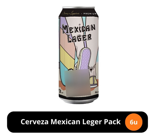 Cerveza Mexican Lager Peñon Del Aguila 473 Cc Pack X6