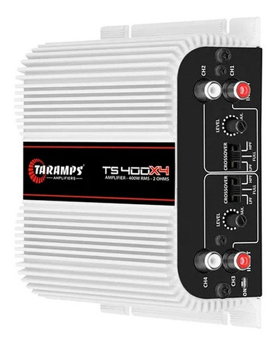 Módulo Taramps Ts400 Digital 400w Rms 4 Canais 2 Ohms Loi