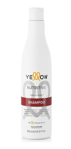 Yellow Nutritive Shampoo Argan & Coconut