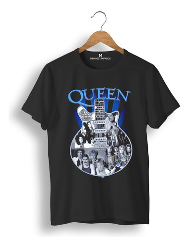 Remera: Queen Guitarra Memoestampados