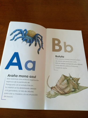 Cartilla Del Abc De Las Especies Amenazadas (Usado)