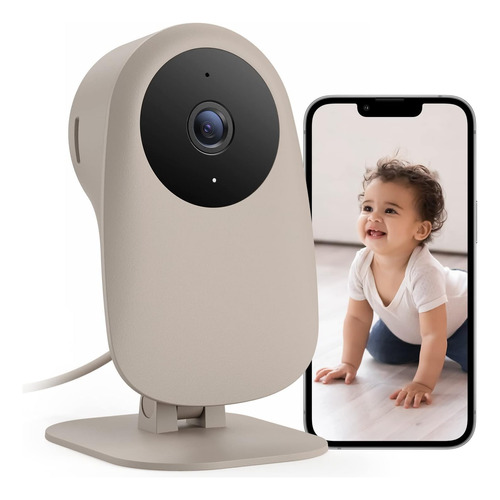 Nooie Baby Monitor Con Detección De Llanto, Cámara Y Audio 1